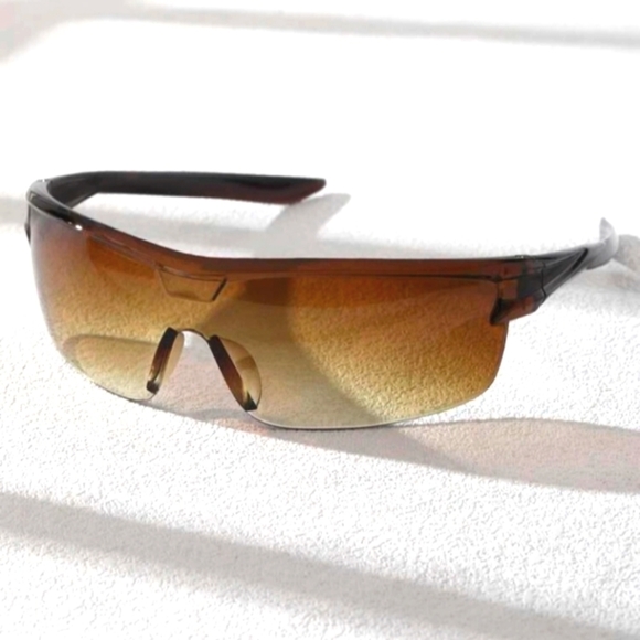 Other - New UNISEX OMBRE WRAP AROUND SUNGLASSES BROWN